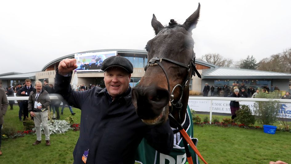 Celebration time for Gordon Elliott