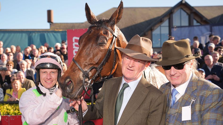 Gaelic Warrior pictured with winning connections