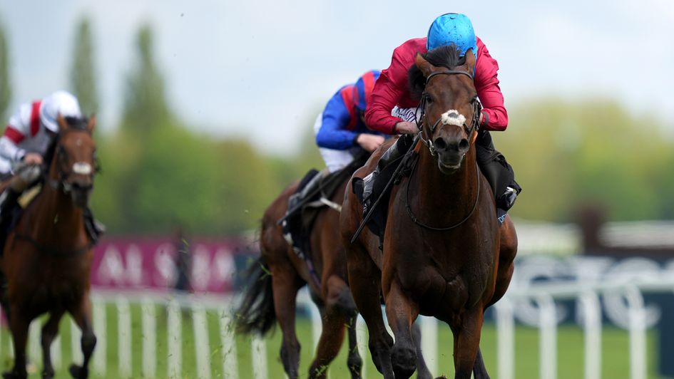 Bay Bridge stretches clear impressively at Newbury
