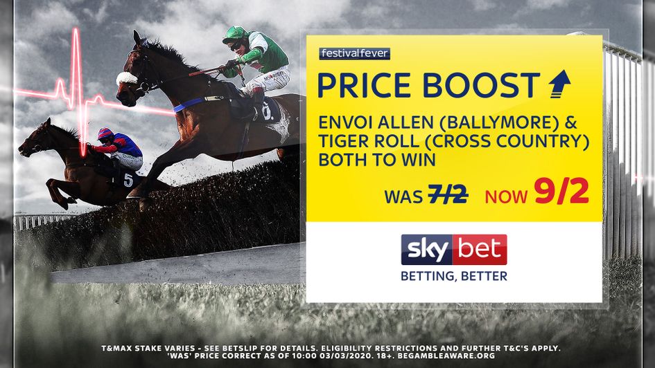 Sky Bet's latest Festival Fever Price Boost offer