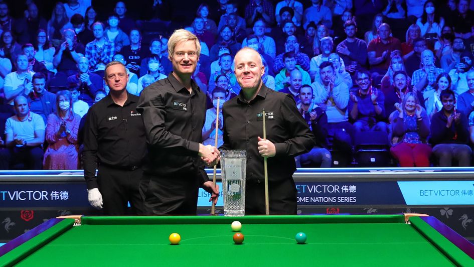 Neil Robertson and John Higgins played out an engrossing final
