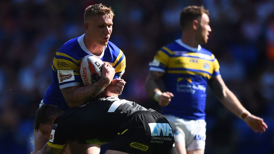 Mikolaj Oledzki: Pictured in action in the Challenge Cup semi-final in August 2018