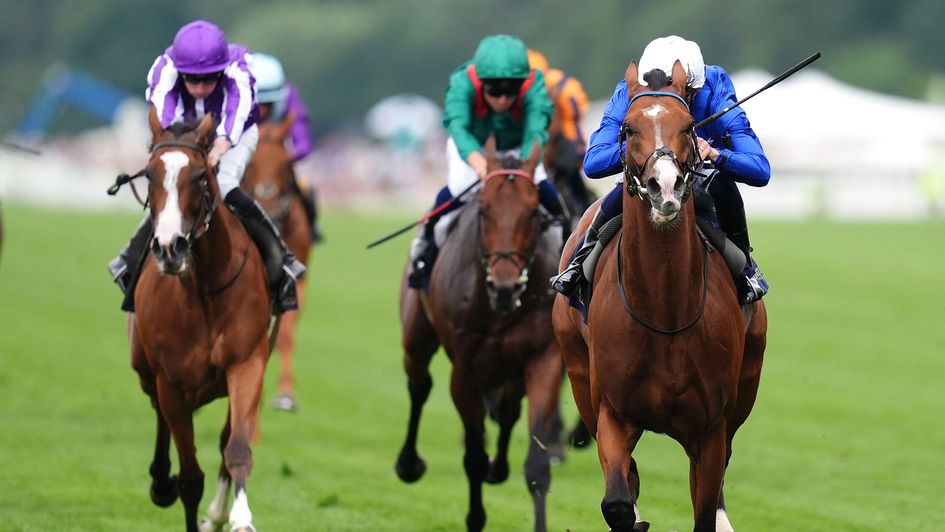Ombudsman (right) shows his class once more at Royal Ascot