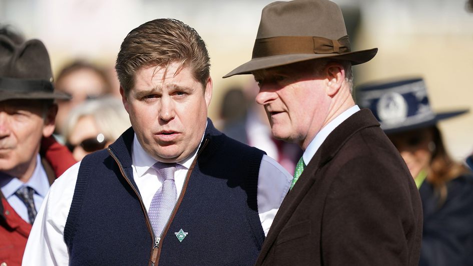 Dan Skelton (left) and Willie Mullins