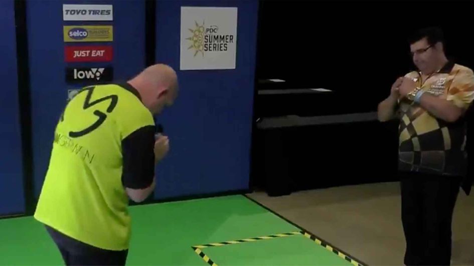 Michael van Gerwen defeated Jose De Sousa