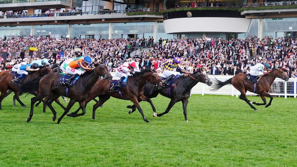 Double Rush leads them home in the Wokingham