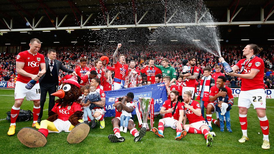 Bristol City wrapped up the Sky Bet League One title in style