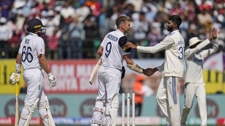 James Anderson's 700th Test wicket was the only bright spot for England