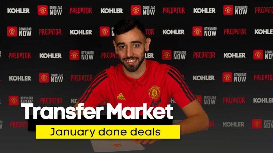 Get all the completed transfers with our January transfer window done deals