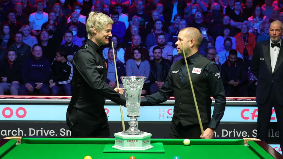 Neil Robertson met once again in the final of the Players Championship