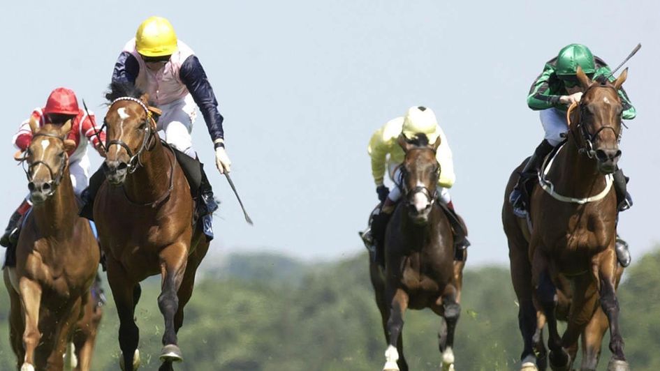 High Accolade (left) wins at Royal Ascot