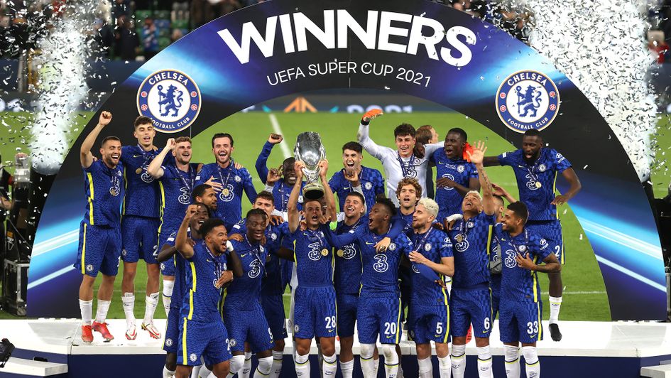 Chelsea lift the UEFA Super Cup