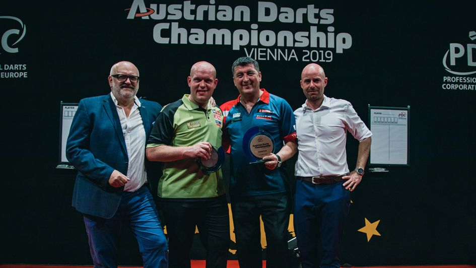 Mensur Suljovic defeated MVG in the final (Picture: Lukas Charwat/PDC Europe)