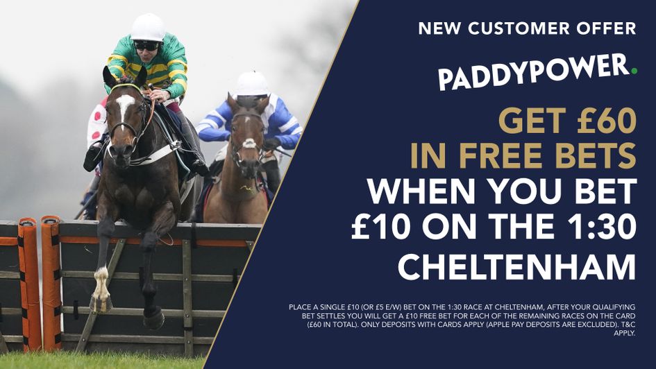 Paddy Power Cheltenham offer Tuesday