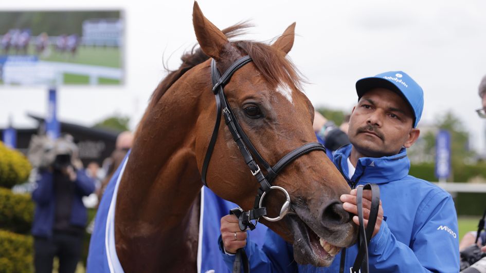 Lockinge winner Notable Speech in the winners' enclosure