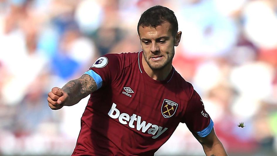 Jack Wilshere in action for West Ham