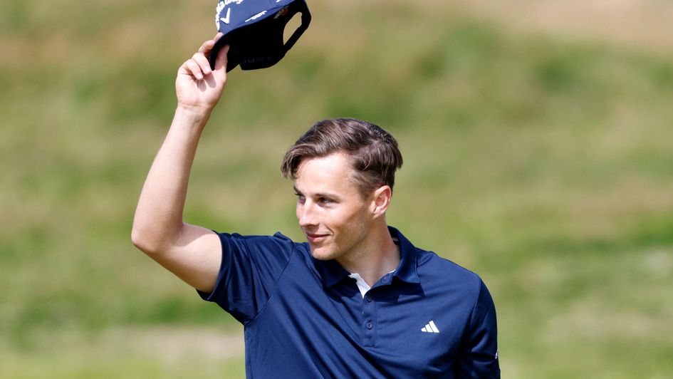 Matthew Jordan salutes the big crowds who followed him round