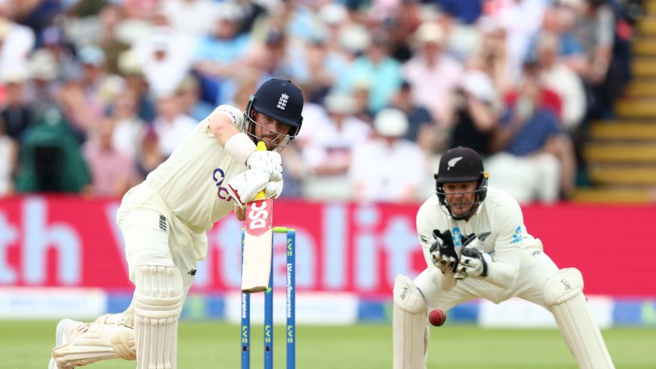 Rory Burns was England's only meaningful contributor with the bat