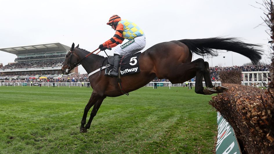 Might Bite jumps to victory at Aintree
