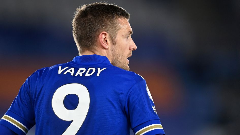 Leicester forward Jamie Vardy