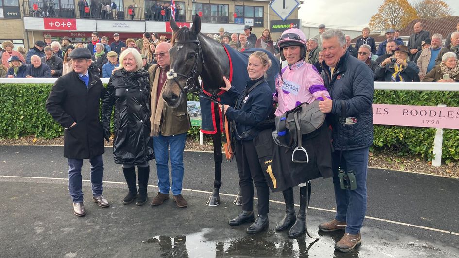 Team Rubaud celebrate