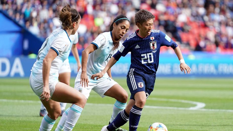 Argentina take on Japan at the Women's World Cup
