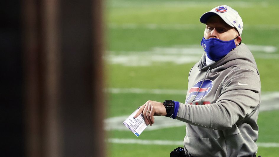 Head coach Sean McDermott of the Buffalo Bills