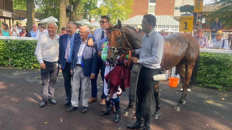 Soul Seeker's connections pose for a winning picture