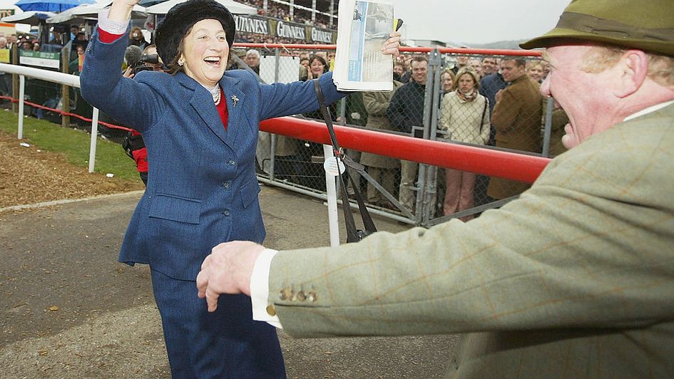 Henrietta Knight and Terry Biddlecombe