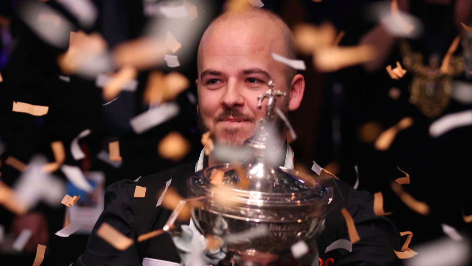Luca Brecel is champion at the Crucible