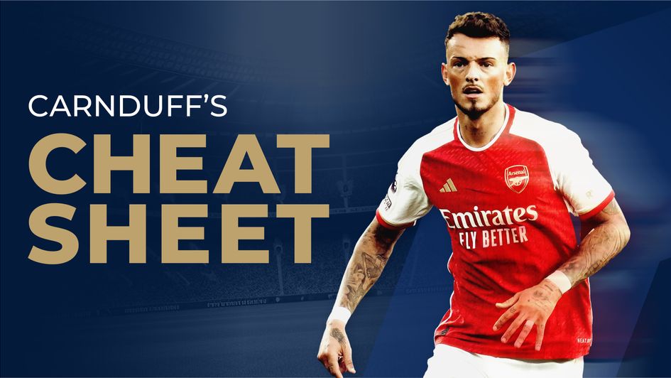 Cheat Sheet - Arsenal's Ben White