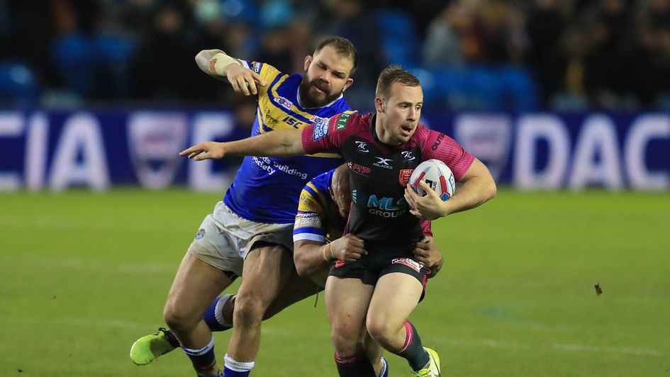 Hull KR's Adam Quinlan was the star of the show