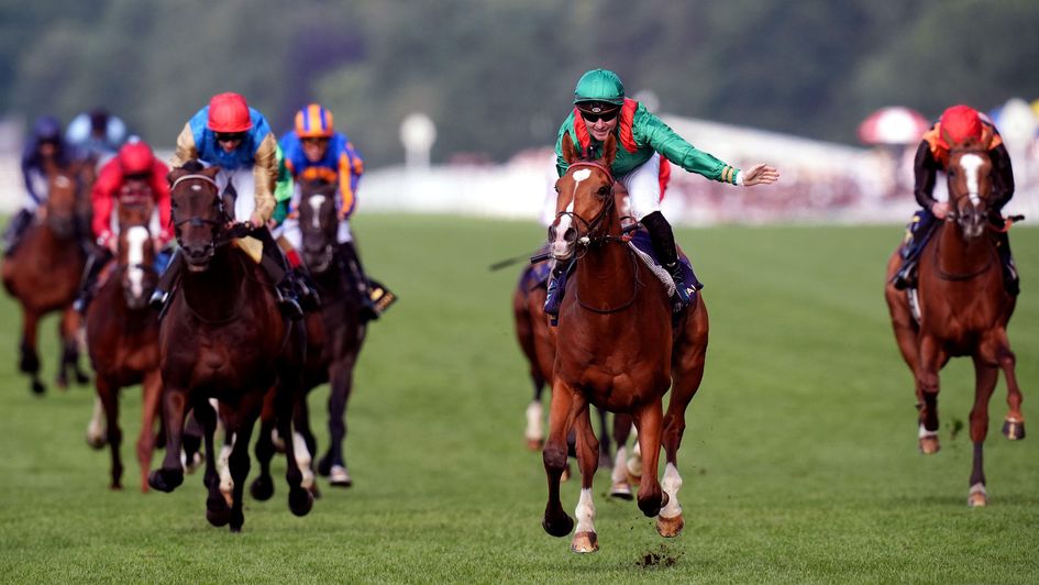 Calandagan, ridden by Stéphane Pasquier