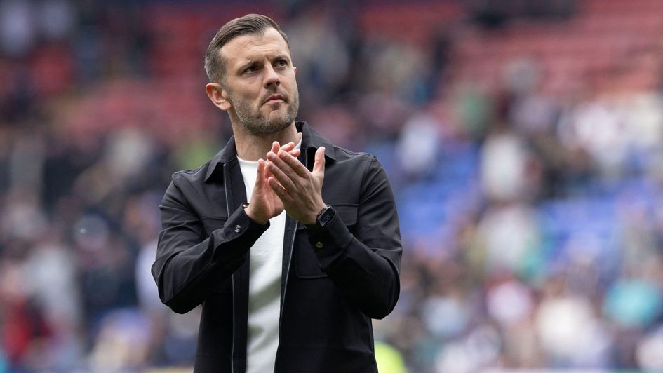 Luton manager Jack Wilshere
