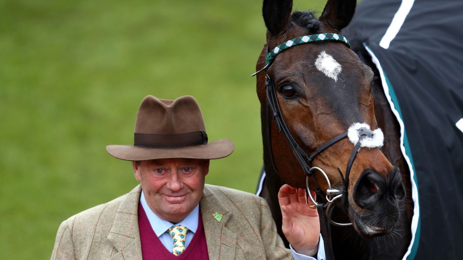 Nicky Henderson pictured with Champion Chase hero Altior