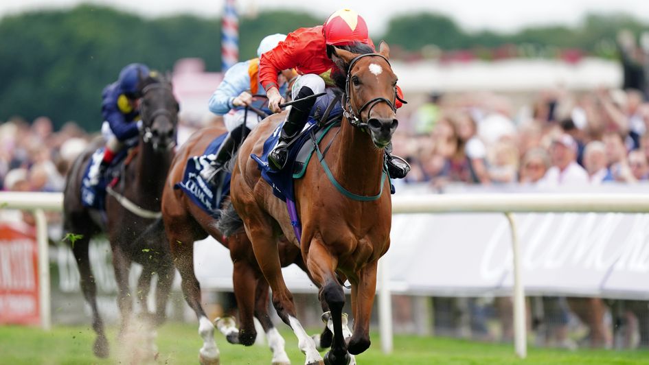 Highfield Princess runs out a brilliant winner of the Nunthorpe