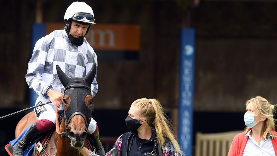 Aidan Coleman - on the sidelines