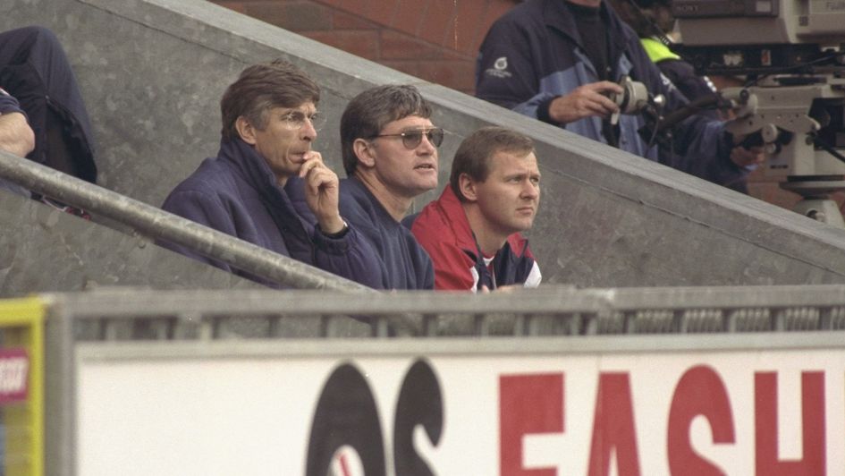 Arsene Wenger oversees his first Arsenal game away at Blackburn