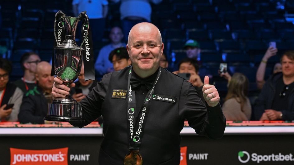 A big win for John Higgins at the Tour Championship