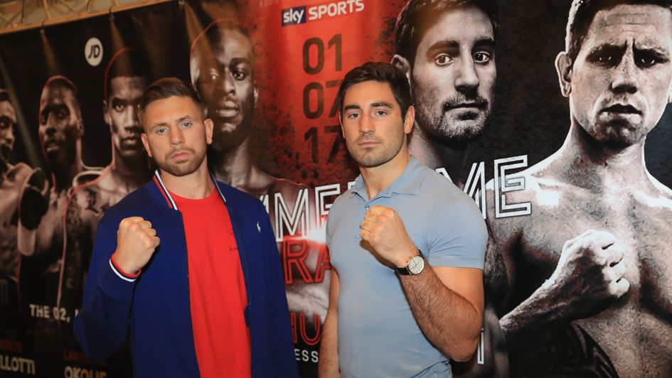 Ricky Summers (l) and Frank Buglioni