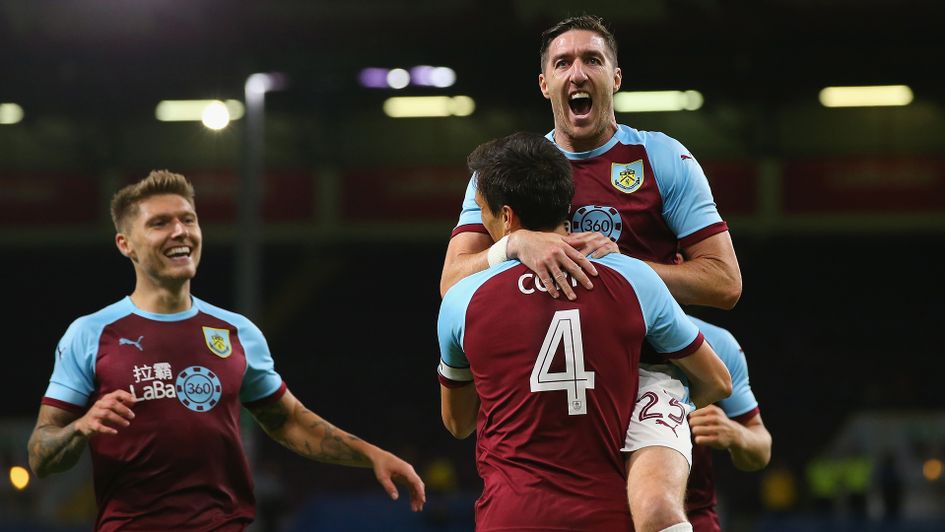 Burnley celebrate