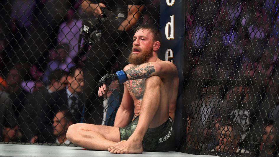 Conor McGregor tapped out on Saturday night