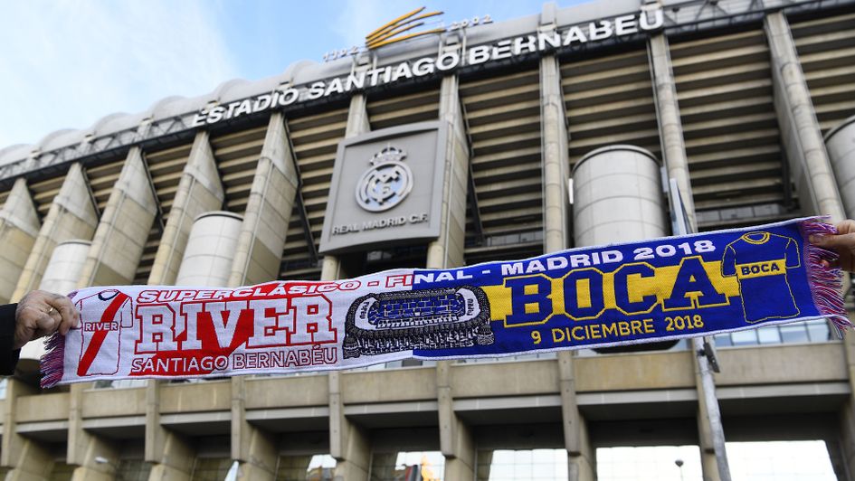 The second leg of the Copa Libertadores final will take place at the Santiago Bernabeu in Madrid