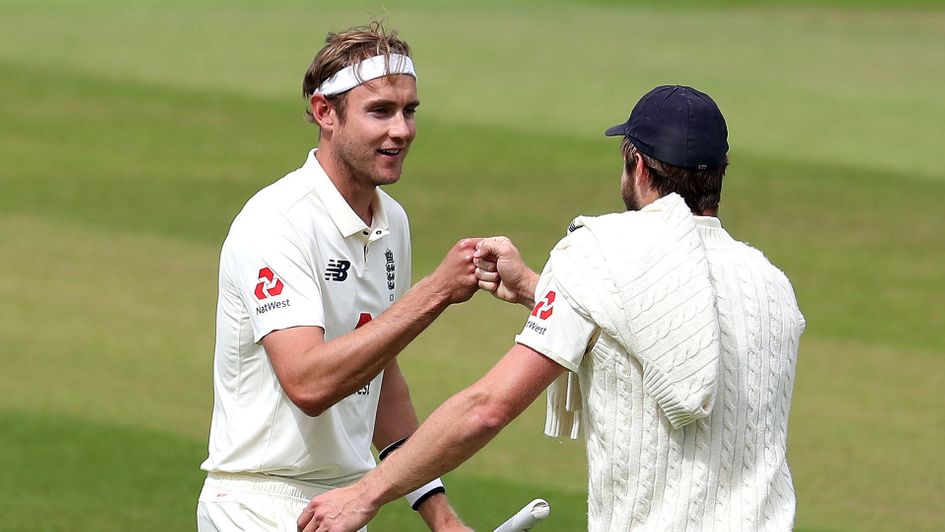 Stuart Broad was the star of the show for England