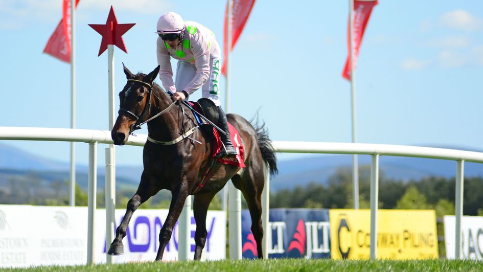 Benie Des Dieux is away and clear at Punchestown