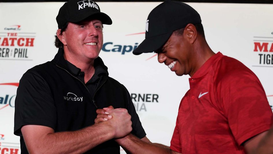Tiger Woods takes on Phil Mickelson in The Match in Las Vegas