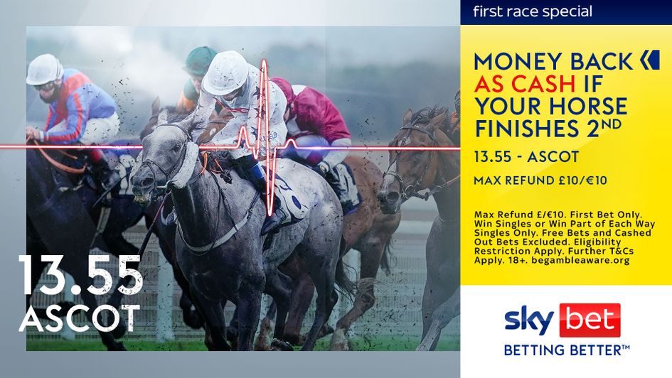 Check out Sky Bet's First Race Special for this weekend