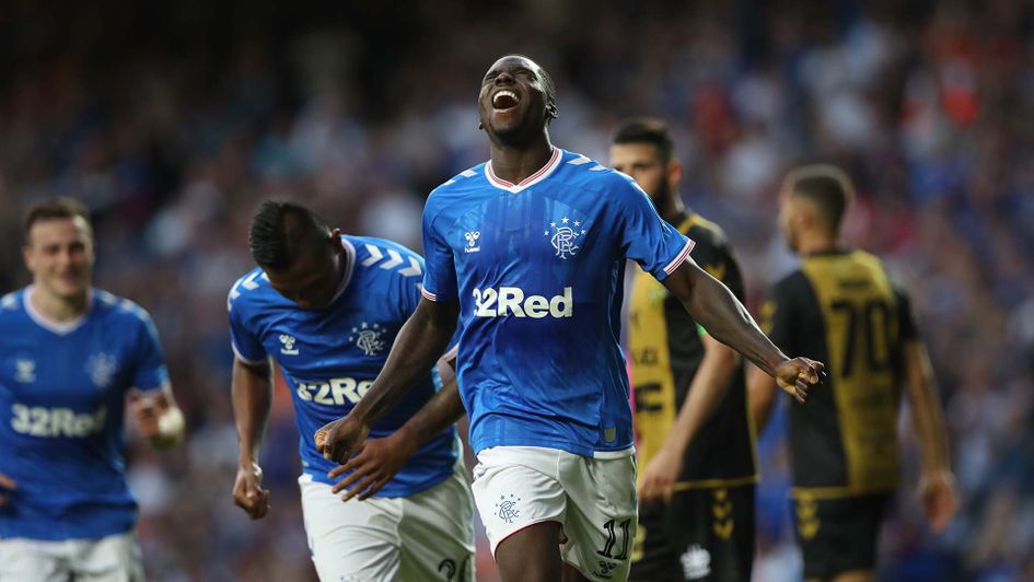 On-loan Liverpool forward Sheyi Ojo scores for Rangers