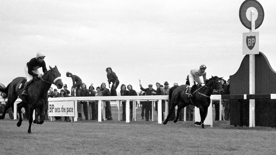 Red Rum collars Crisp on the line