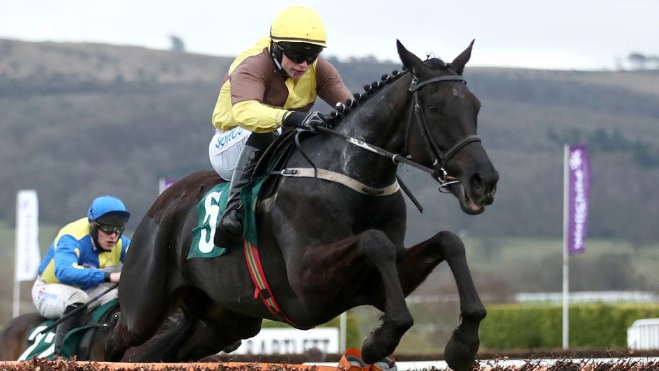 Galopin Des Champs wins the Martin Pipe Conditional Jockeys' Handicap Hurdle under Sean O'Keeffe